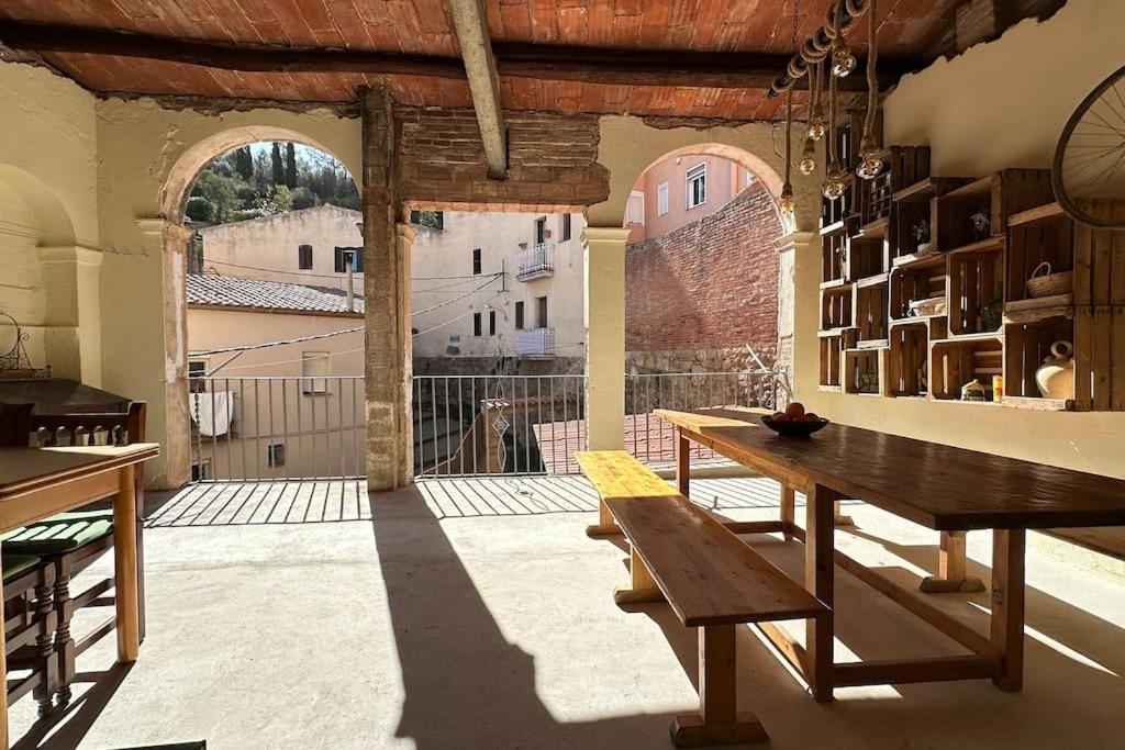 Habitacion Montgros En Casa Cami De Les Aiguees Monistrol De Montserrat Exterior foto